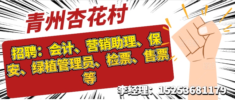 青州最新招聘信息汇总